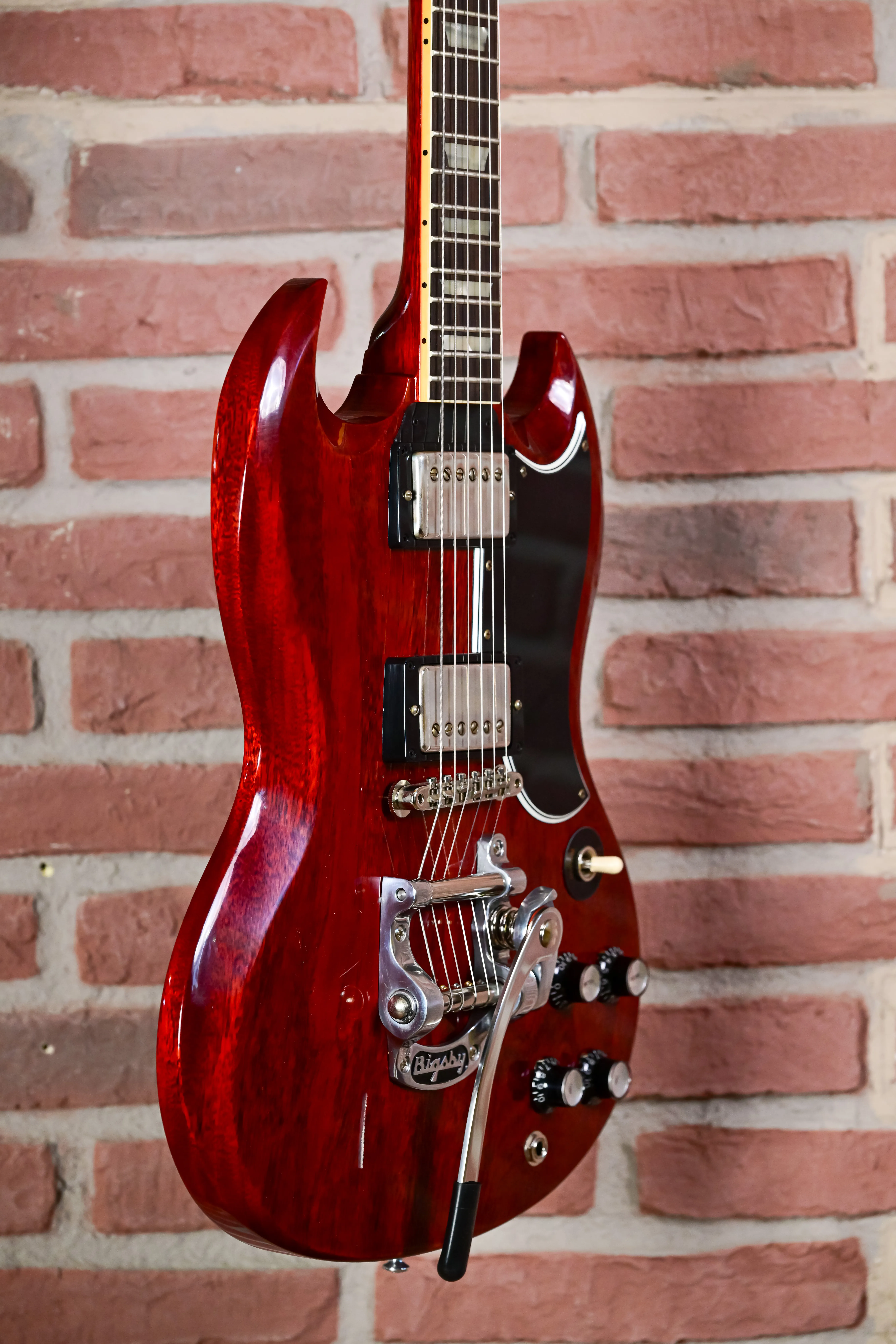 Custom 61 SG Standard Cherry Red B5 Bigsby VOS NH