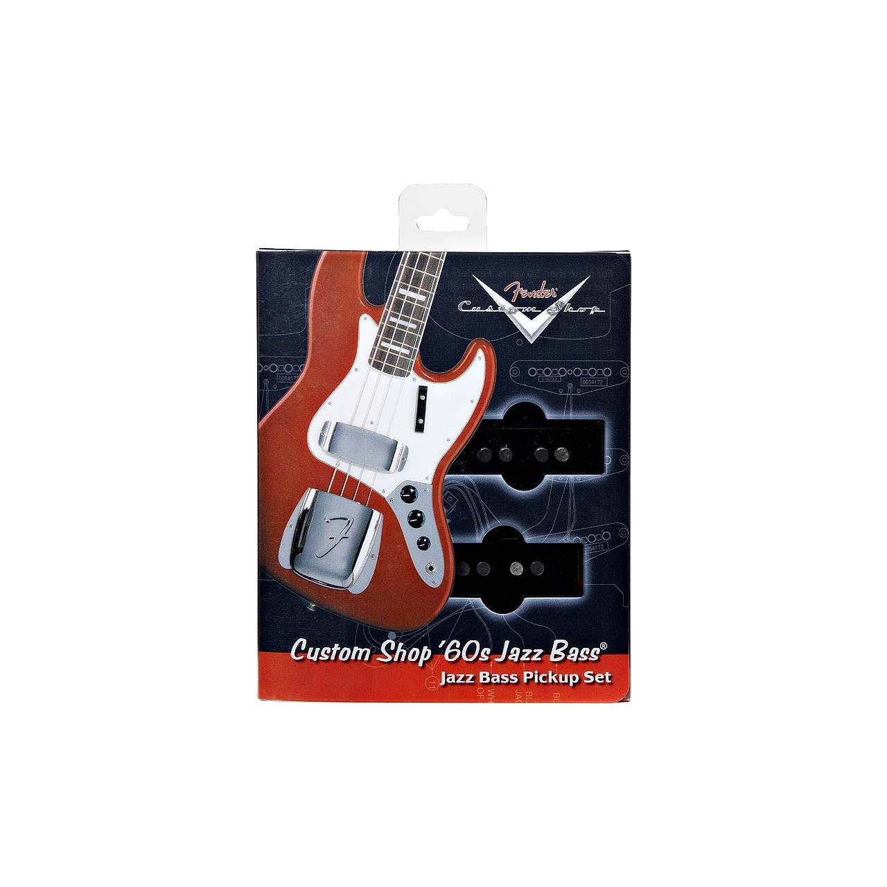 Custom ’60s Jazz Bass Pickup Set - Tonabnehmer für 4-Saiter E-Bass