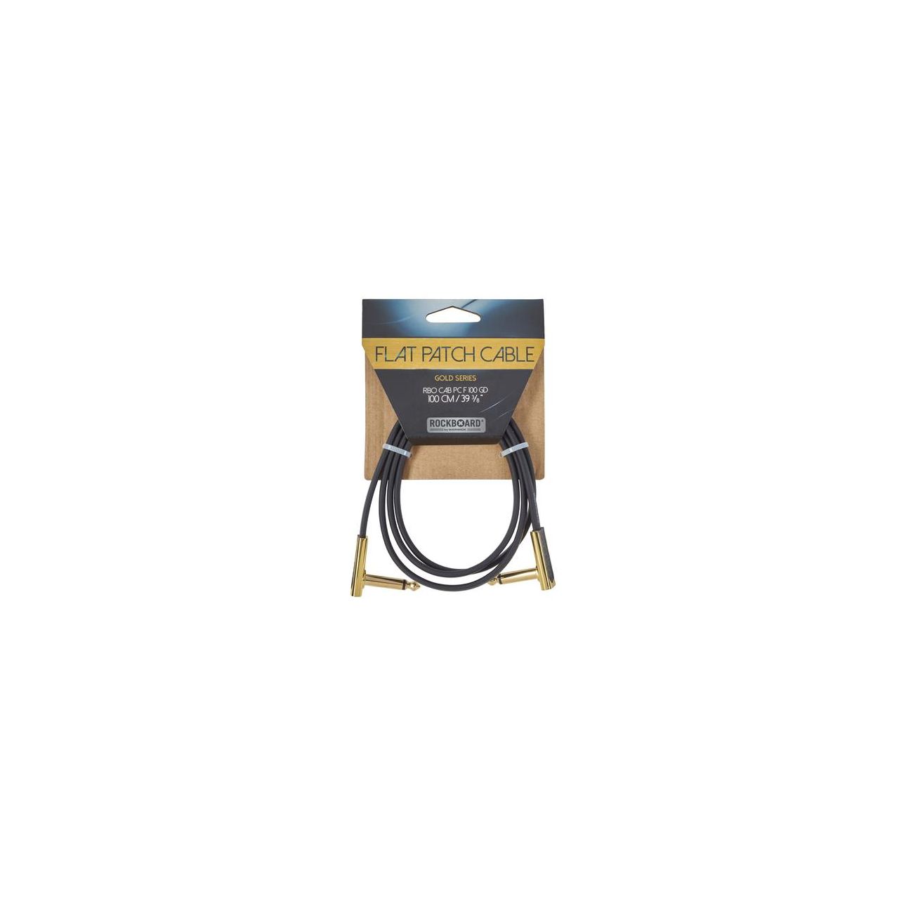 Gold Series Flat Patch Cable - 100 cm / 39 3/8"