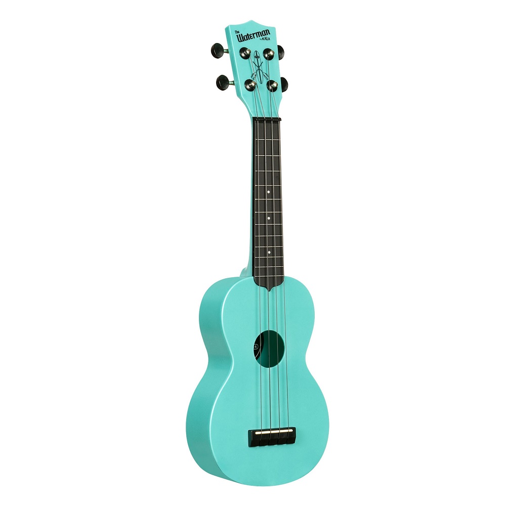 Waterman Recycled Soprano Ukulele Glow-in-the-Dark Aqua Mist