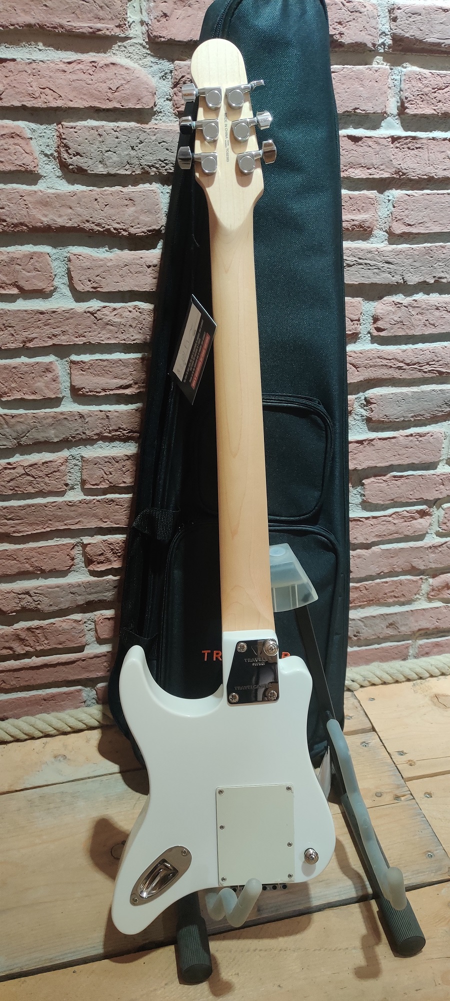 Travelcaster Deluxe - Olympic White inkl. Gigbag "B-Stock"