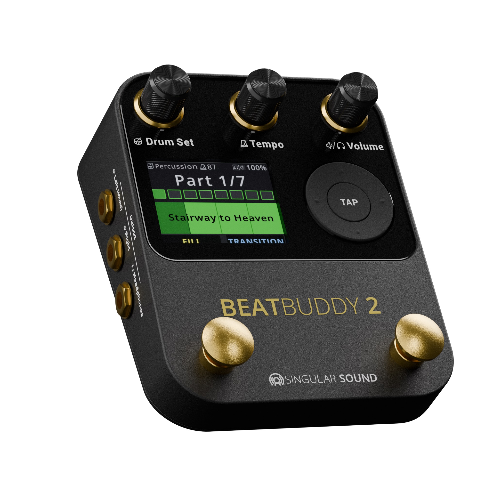 Singular Sound BeatBuddy 2 Drum-Pedal Gesamtansicht