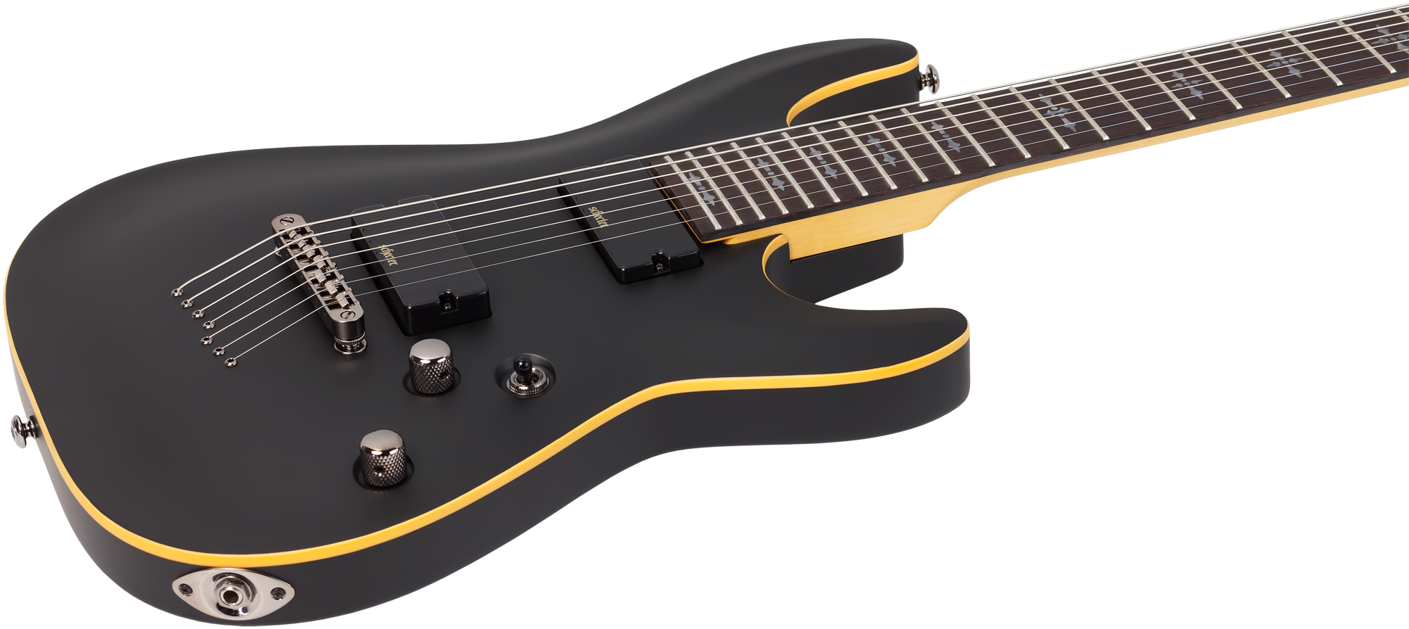 Demon 7 Aged Black Satin E-Gitarre