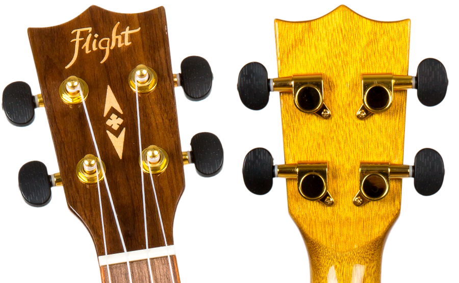 DUS445 Glossy Acacia Soprano Ukulele