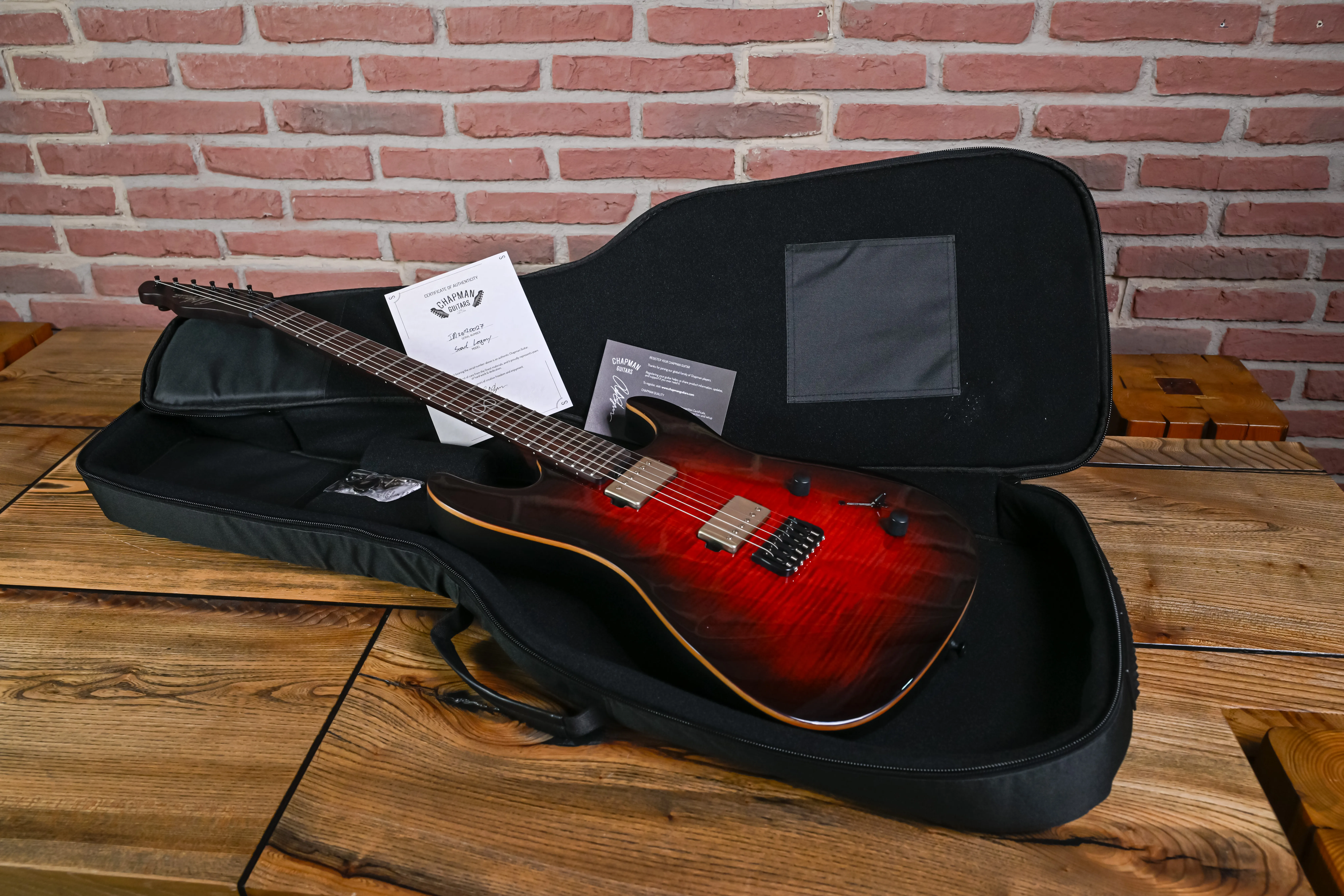 Chapman Scout Legacy Series Blood Moon Electric Guitar