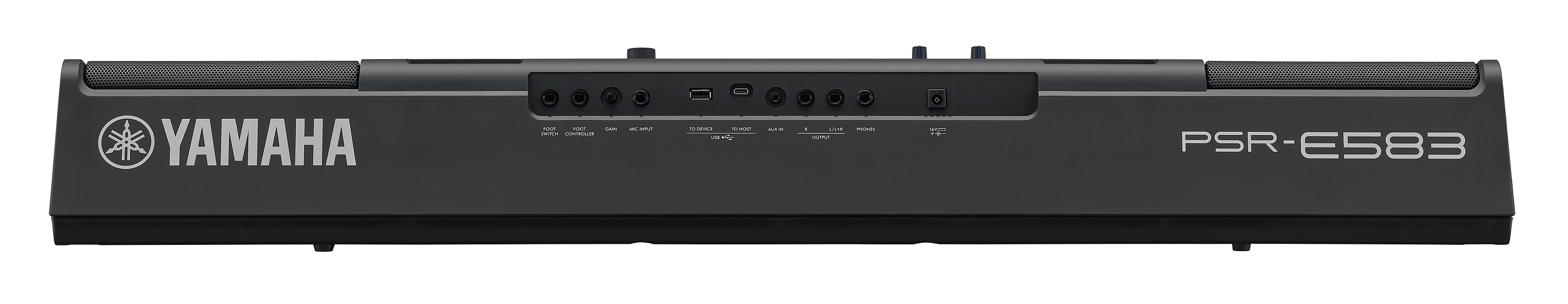 Yamaha PSR-E583 Hinteransicht