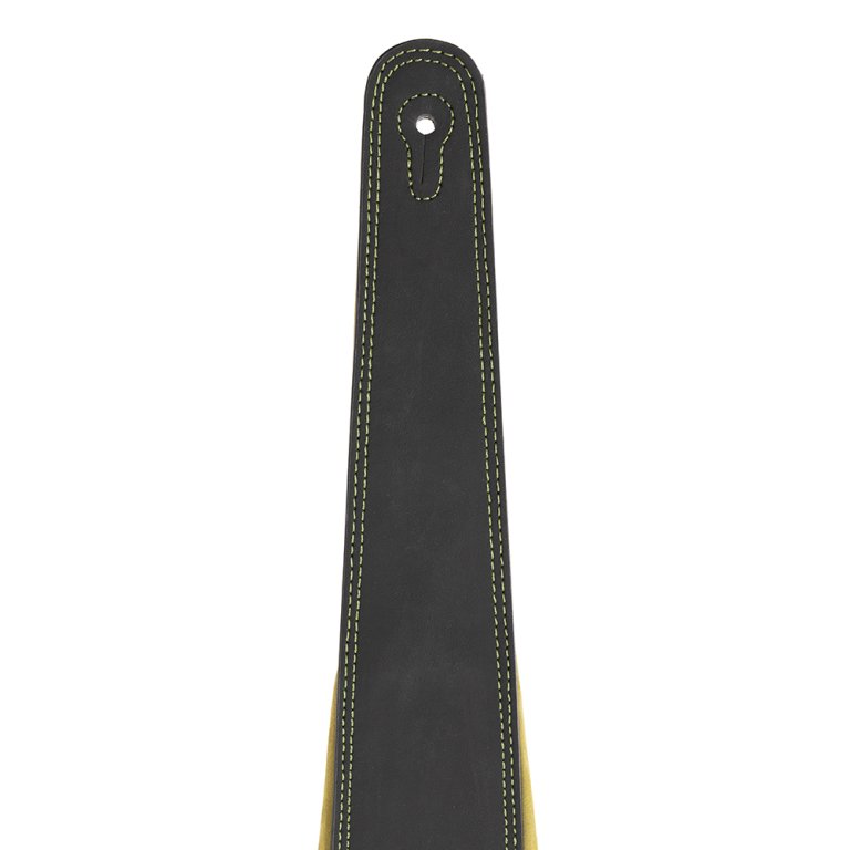 Gitarrengurt Leder Green