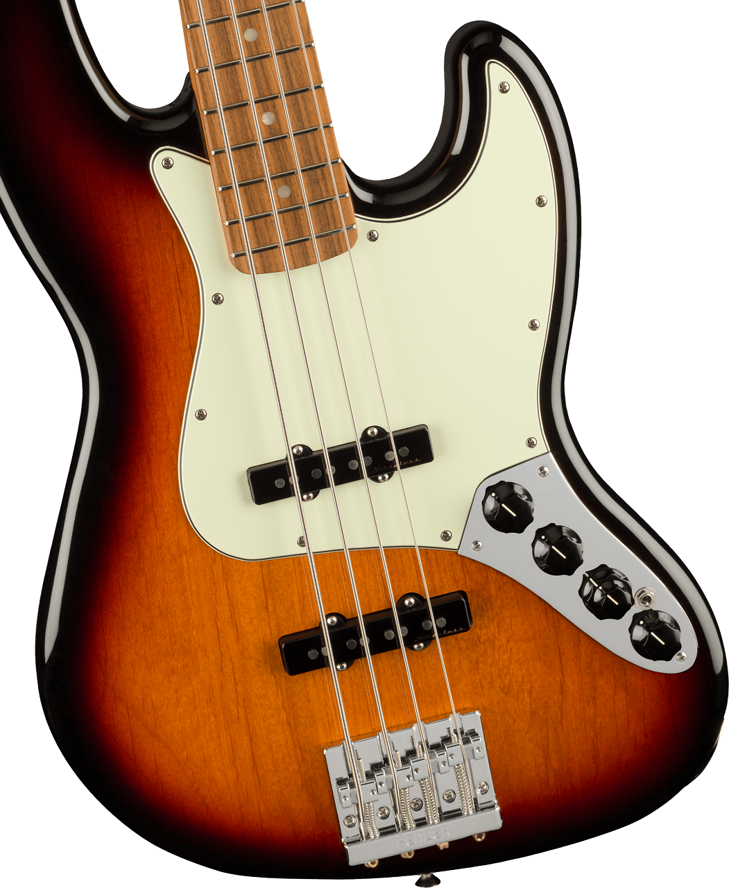 Player Plus Jazz Bass®, Pau Ferro Fingerboard, 3-Color Sunburst