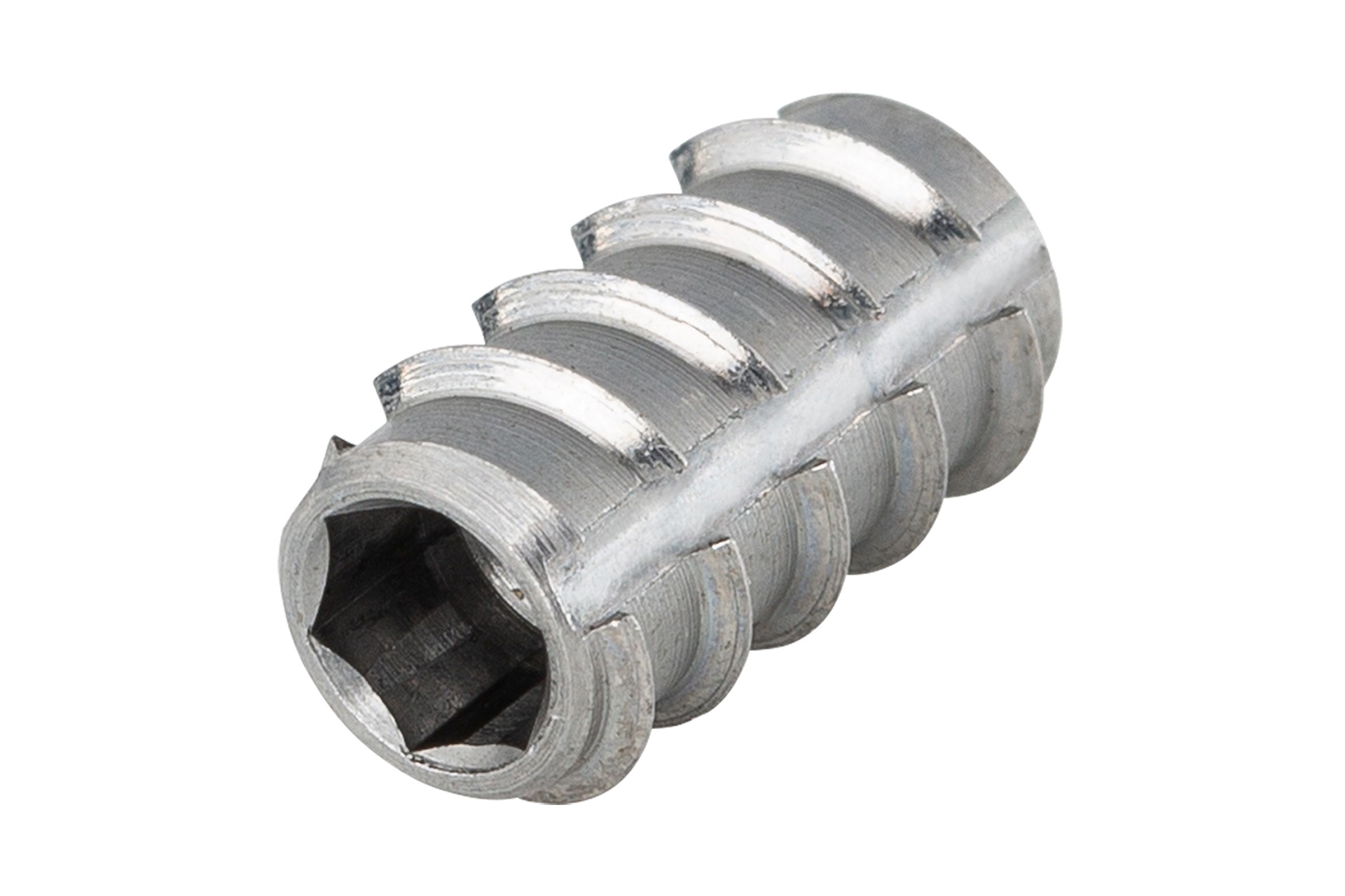 Self-tapping Threaded PU Mounting Insert, M 2,5 mm x 4,5 mm, 4 pcs.