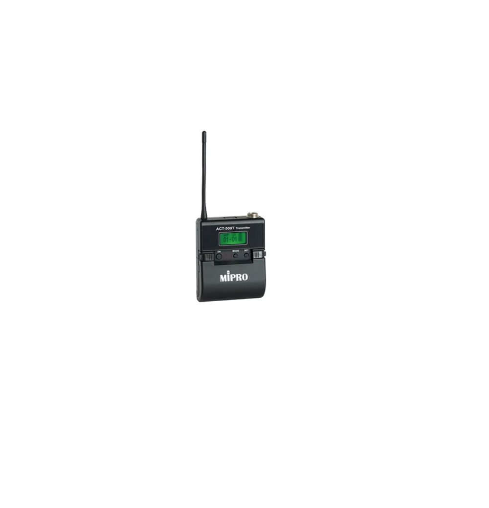 ACT-500T - UHF-Taschensender für ACT-5 Drahtlossysteme 823-832 MHz 