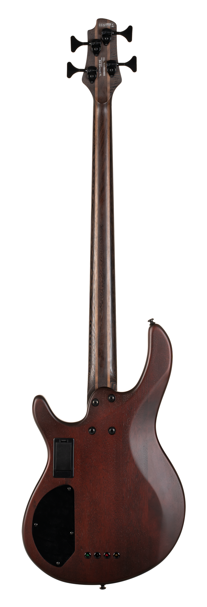 B4 Element Fretless Bass Open Pore Trans Black