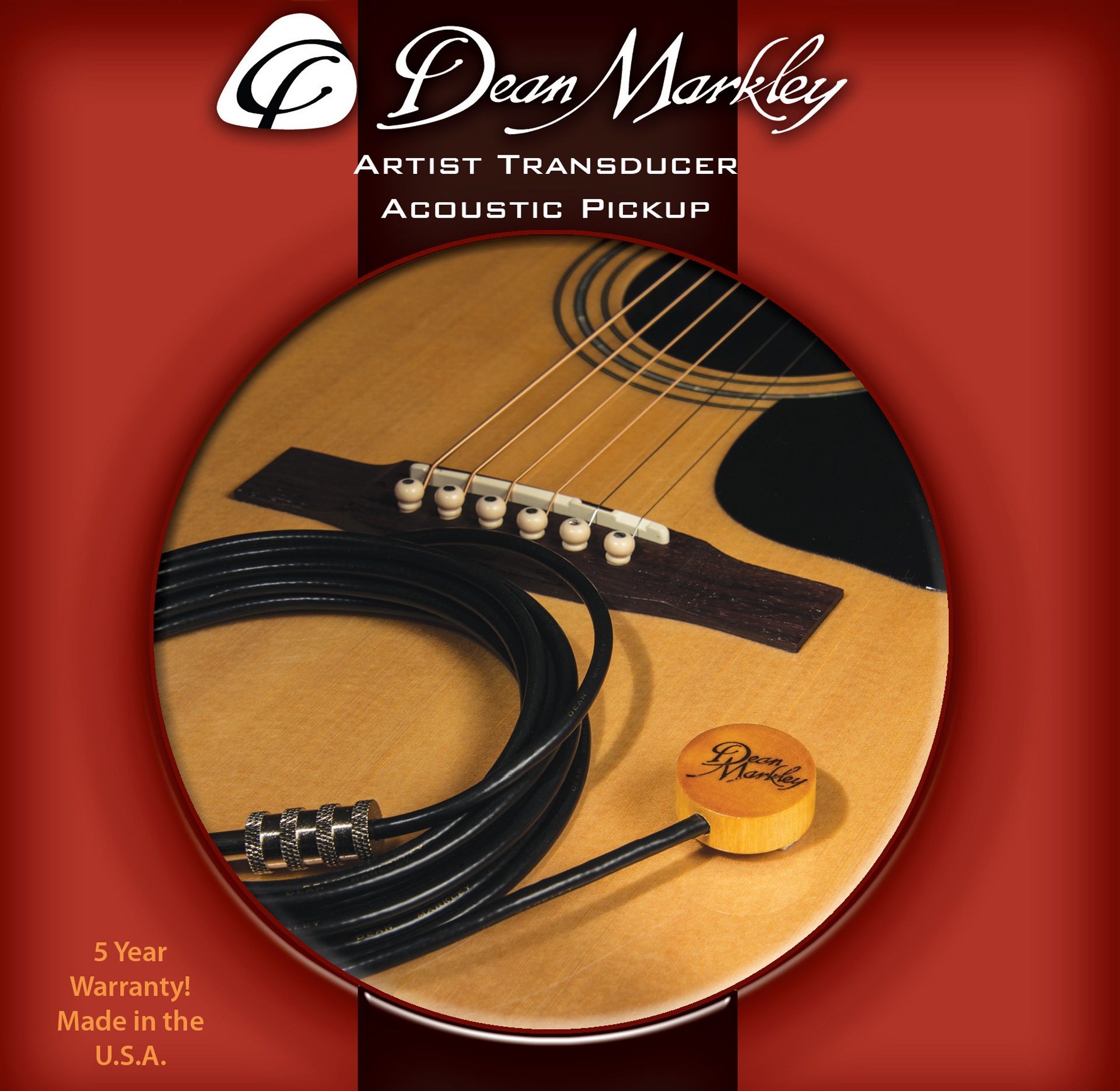 APU 3000 Artist Transducer - Acoustic Pickup