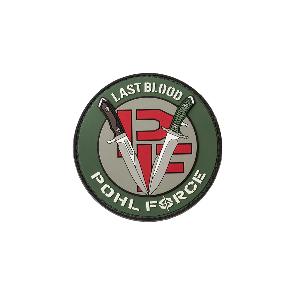 1039077 Patch MK-8/9 Last Blood Green,   Ø 70 mm