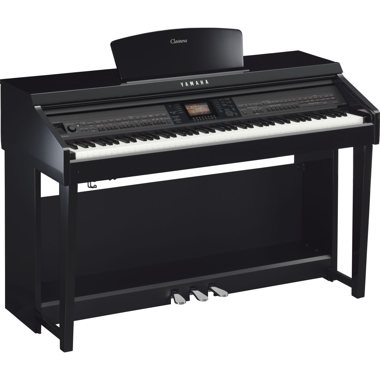 Clavinova CVP-701PE Digitalpiano in Schwarz Hochglanz