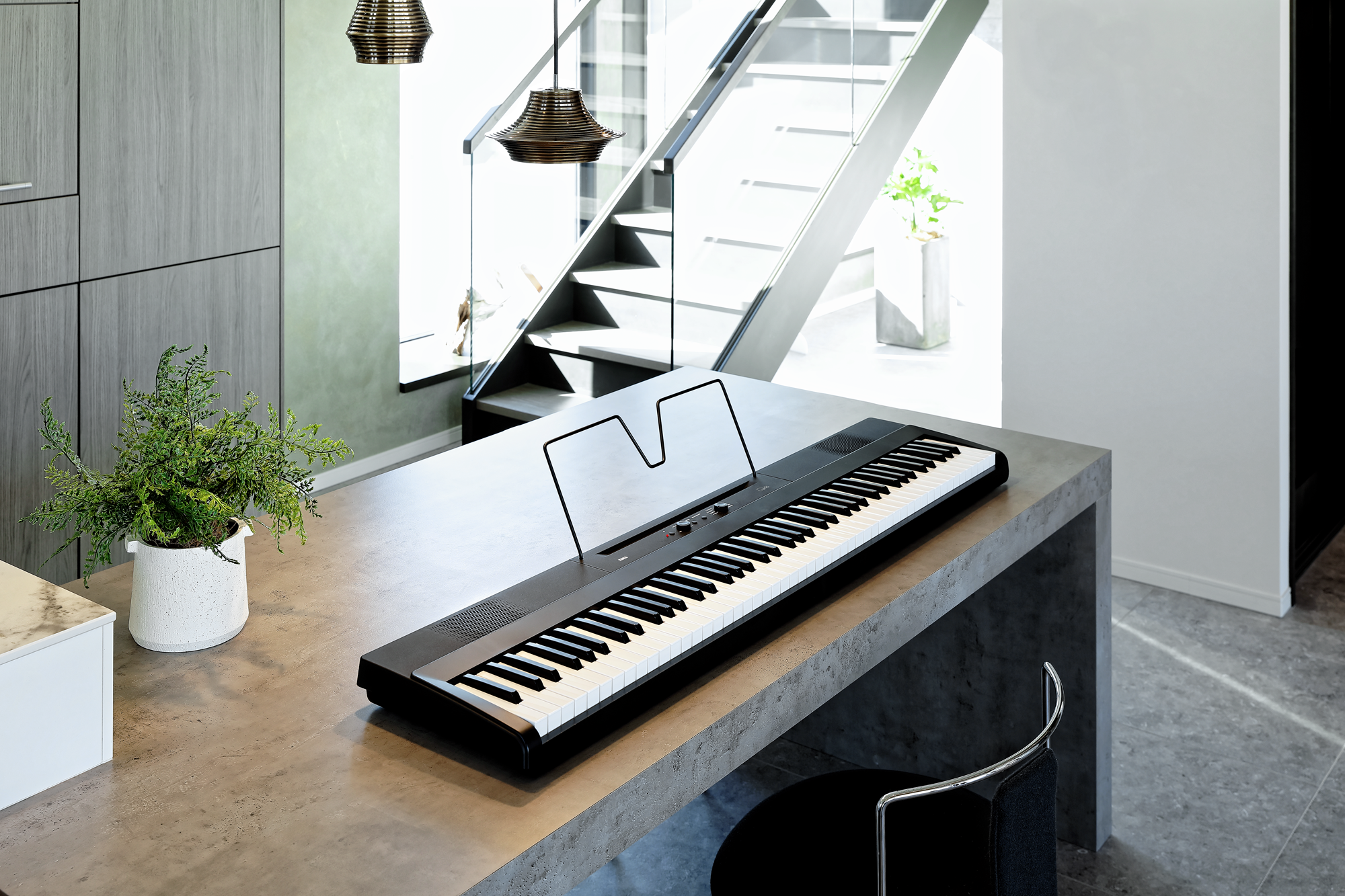 Liano Digitalpiano in Schwarz