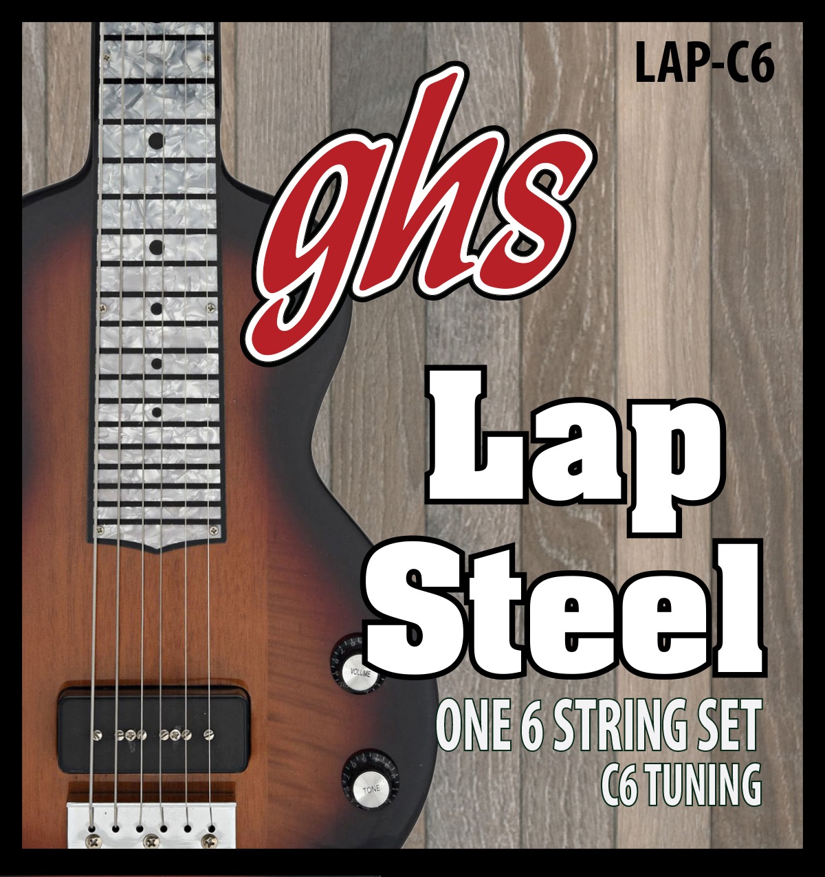 Electric Lap Steel String Set LAP-C6 C6 Tuning 015-036