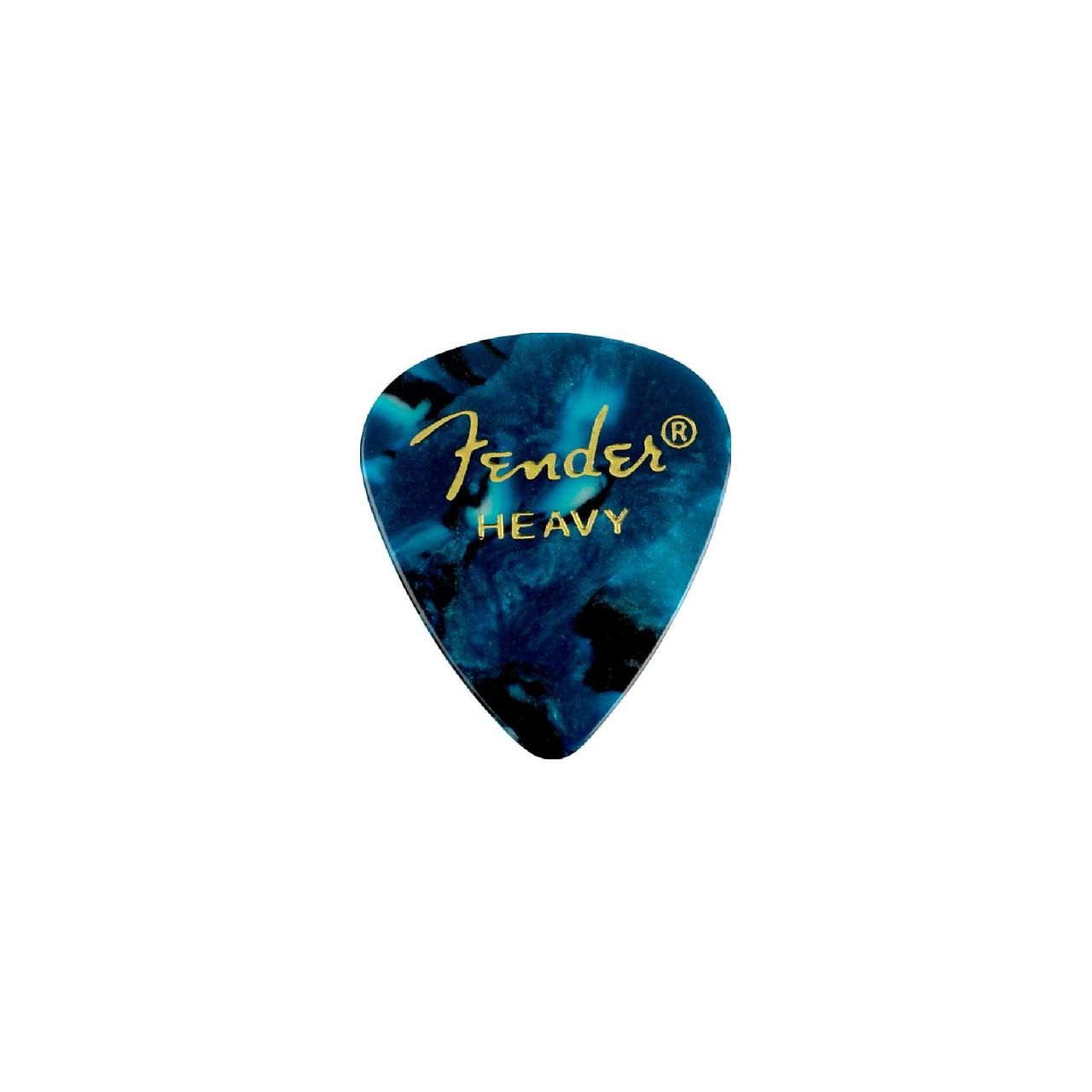 351 Shape Premium Picks, Heavy, Ocean Turquoise, 12 Count