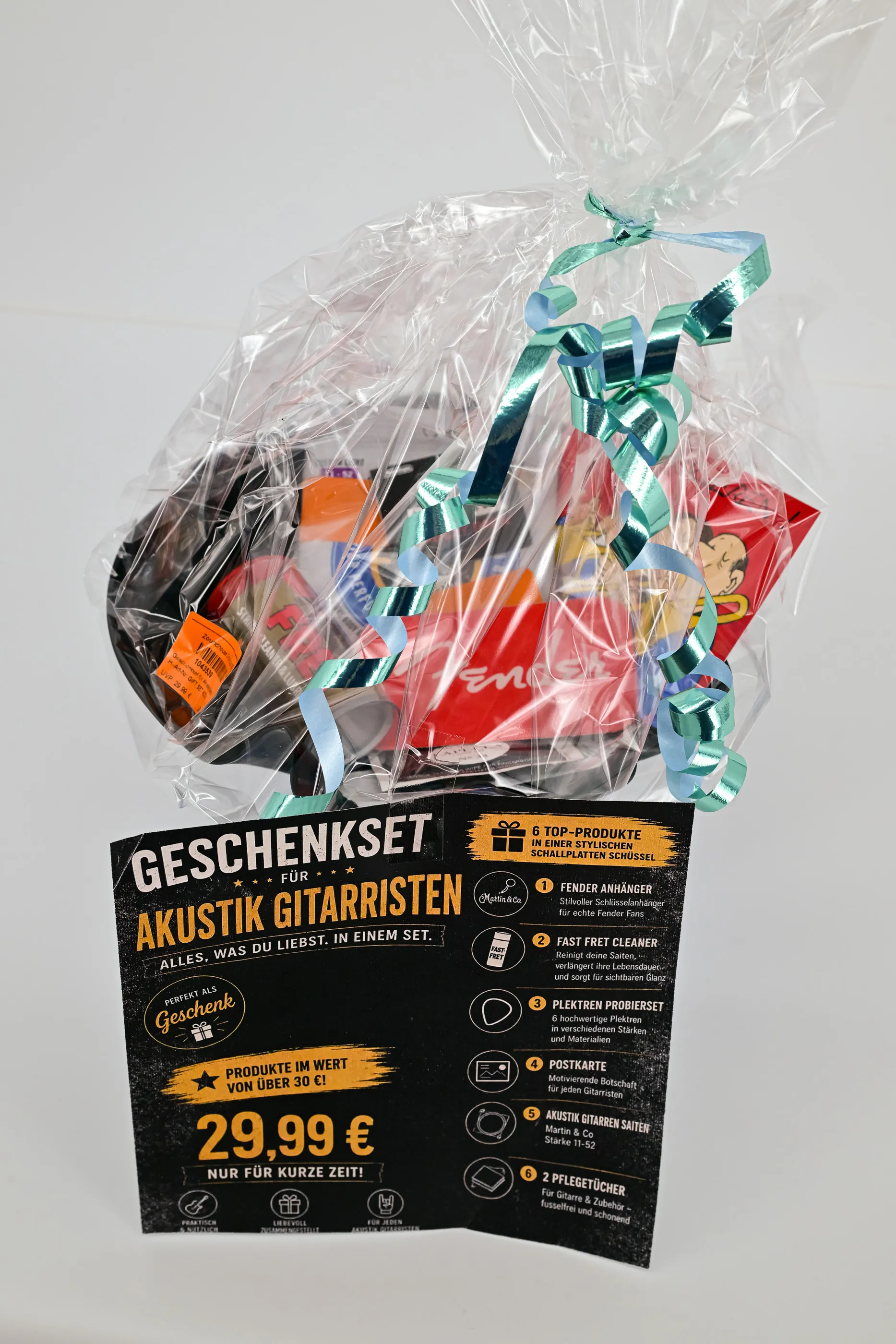 Geschenkset für Akustik-Gitarre