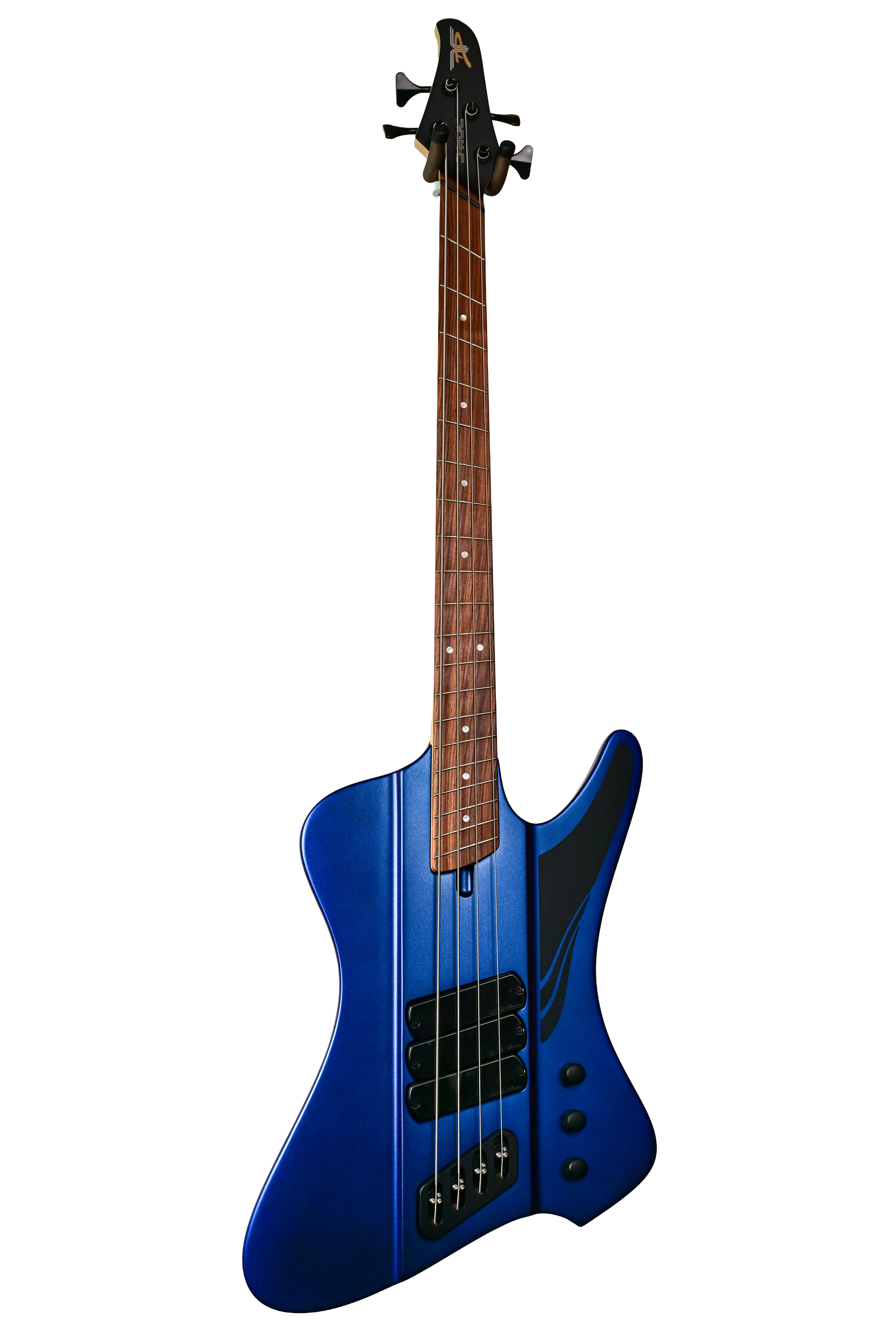 D-Roc 4 Bass Matte Blue to Purple Colorshift Multiscale