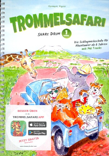 Trommelsafari Snare Drum Level 1 ( +Download)
