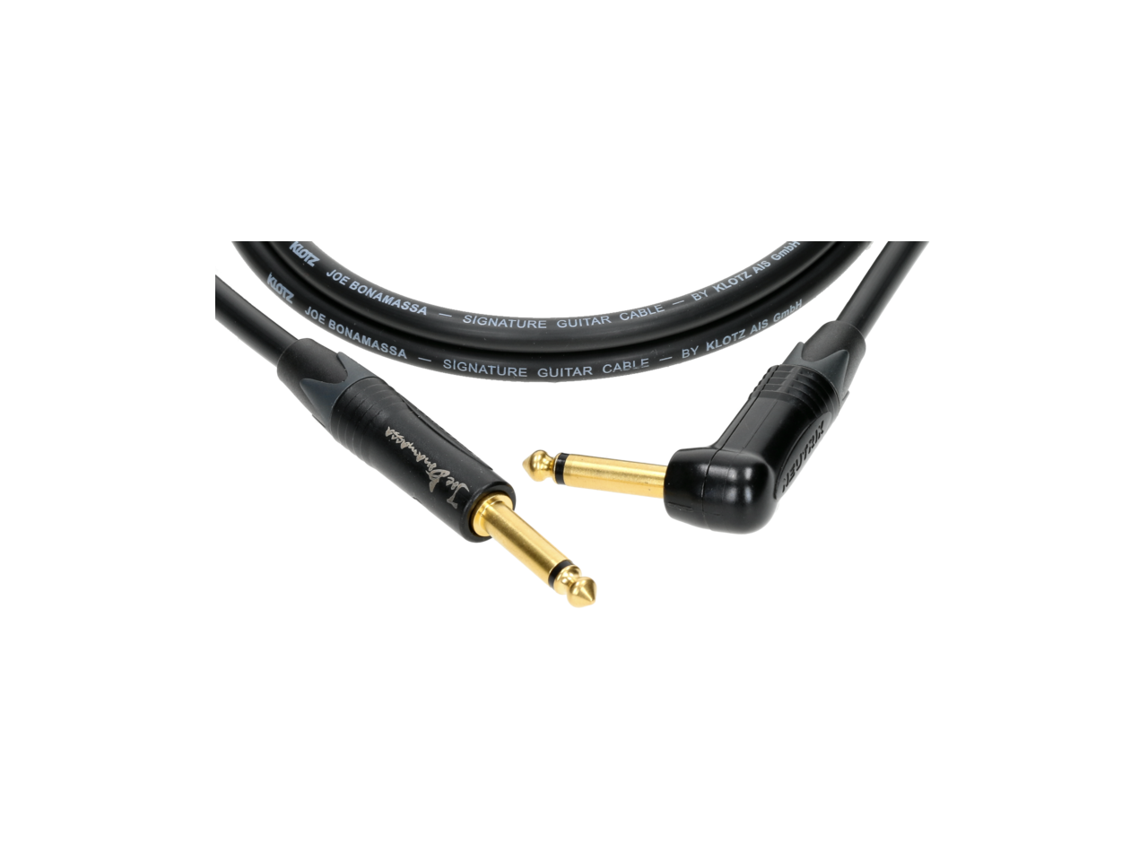 Joe Bonamassa high end, gerade - gewinkelt, neutrik schwarz, 3m