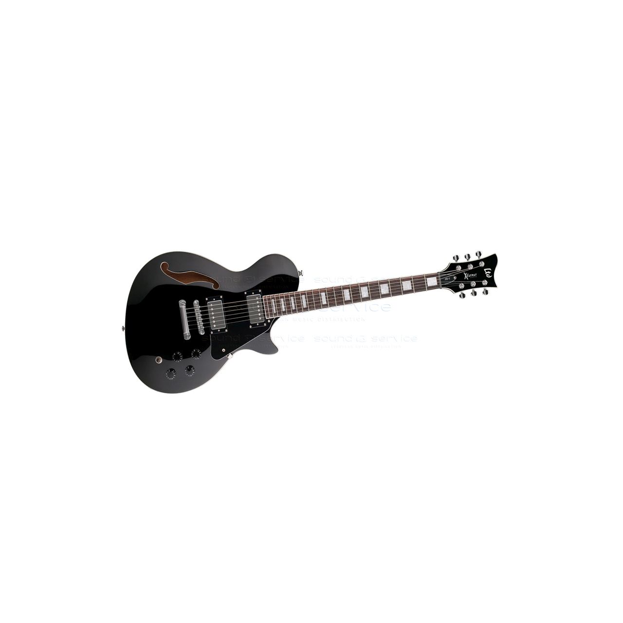 XTone PS-1 BLK - Halbresonanz E-Gitarre