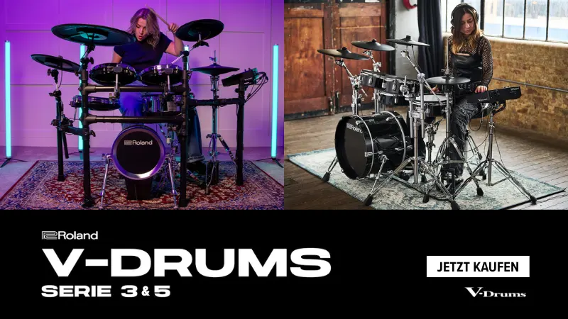 Roland V-DRUMS-3 and 5-Series