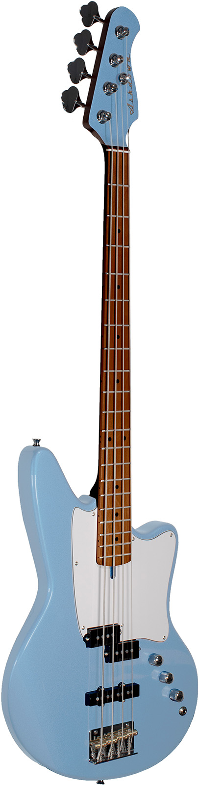 The Saint Ice Blue 4-String E-Bass