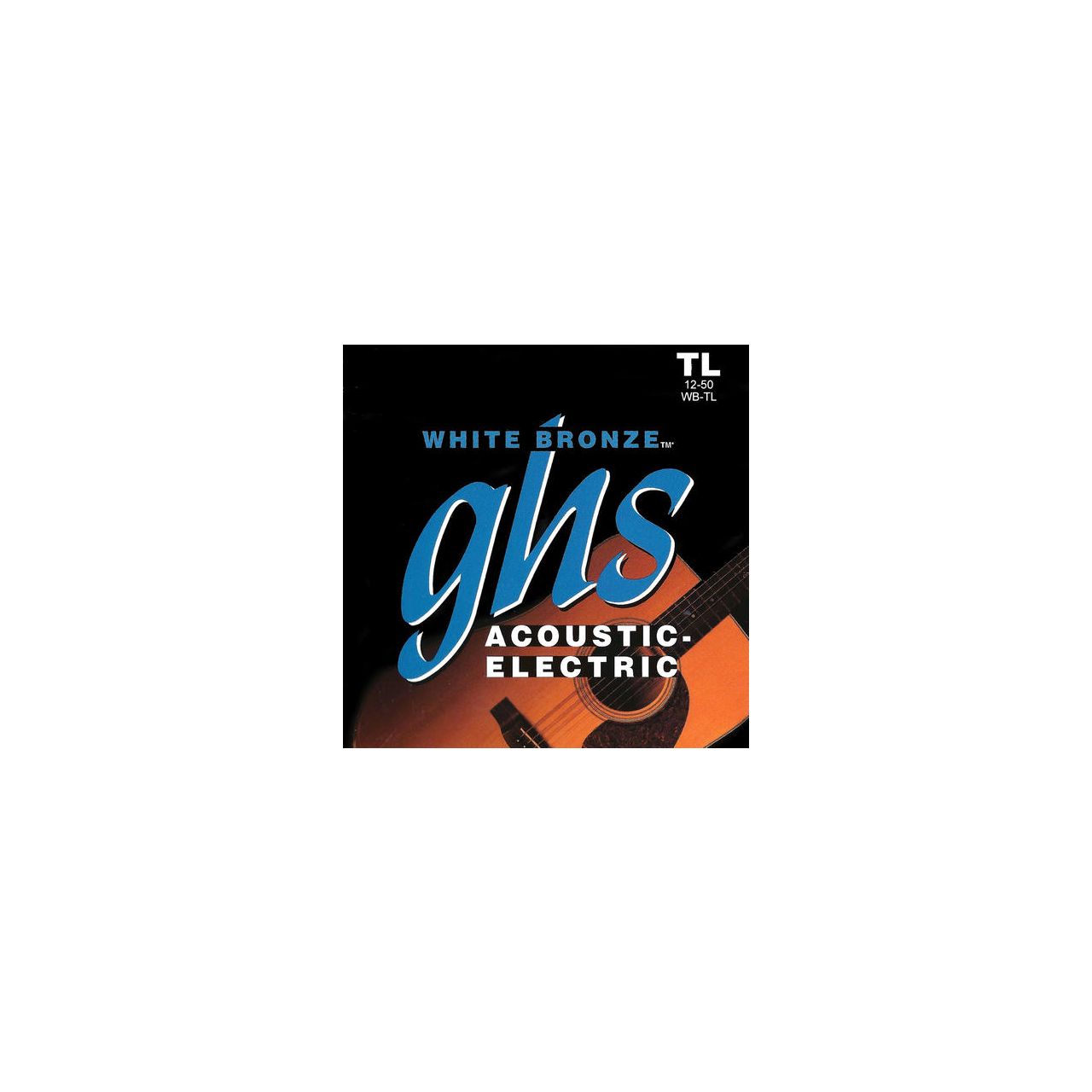 White Bronze 012-050 Acoustic/Electric Guitar String Set True Light