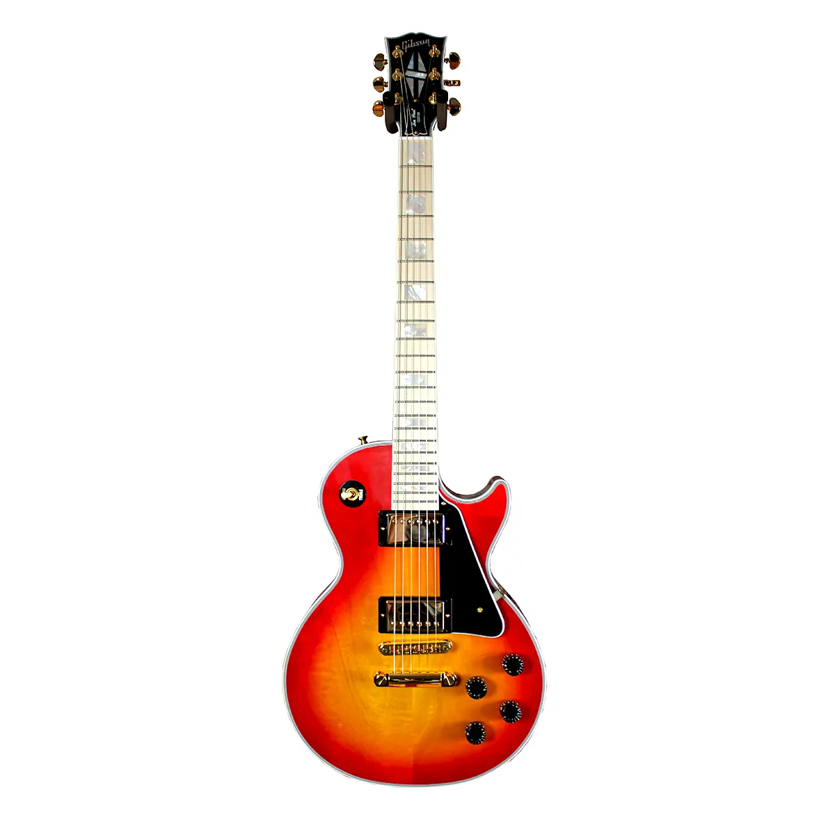 Les Paul Custom M2M Maple Fingerboard Heritage Cherry Sunburst VOS