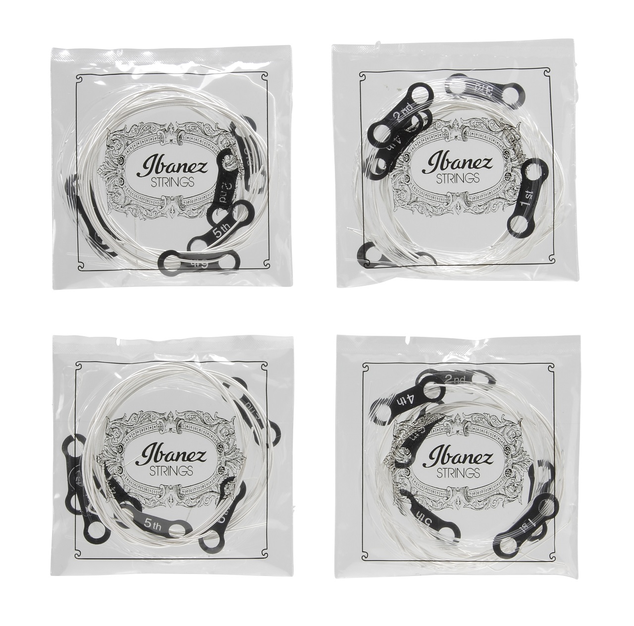 Konzertgitarrensaiten Nylon 4 Sets Stärken .0285/.0327/.0410/.030/.036/.044