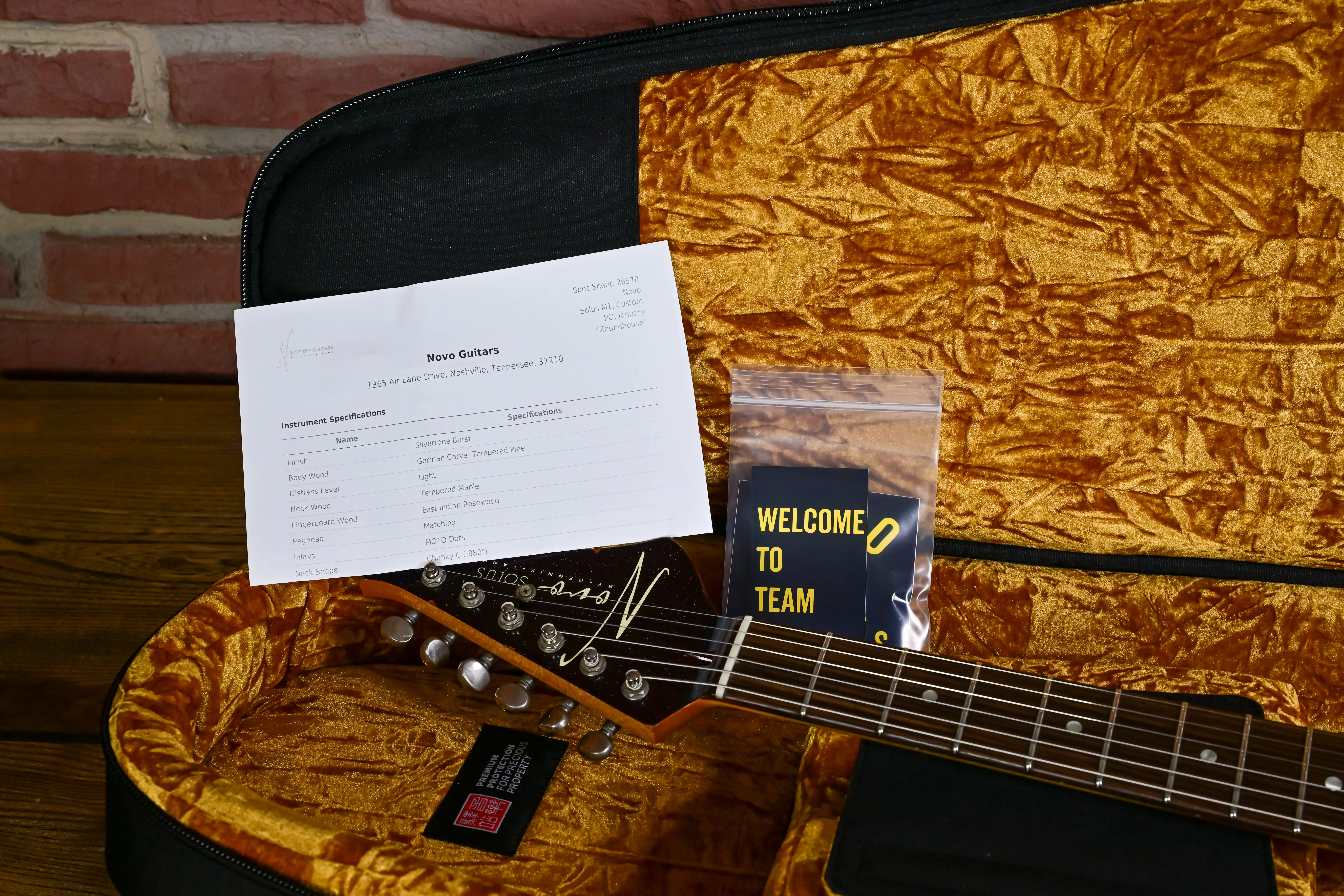 Solus M1 Silvertone Burst 3-Ply Parchment Light
