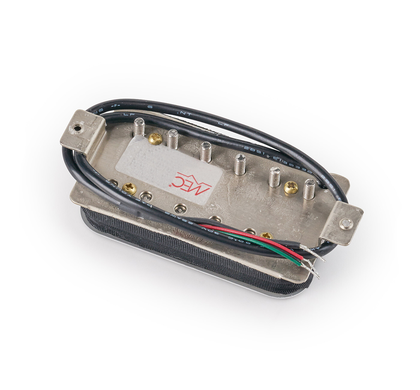 Hot Rod Humbucker Guitar Pickup Open Bobbin Bridge - Chrome