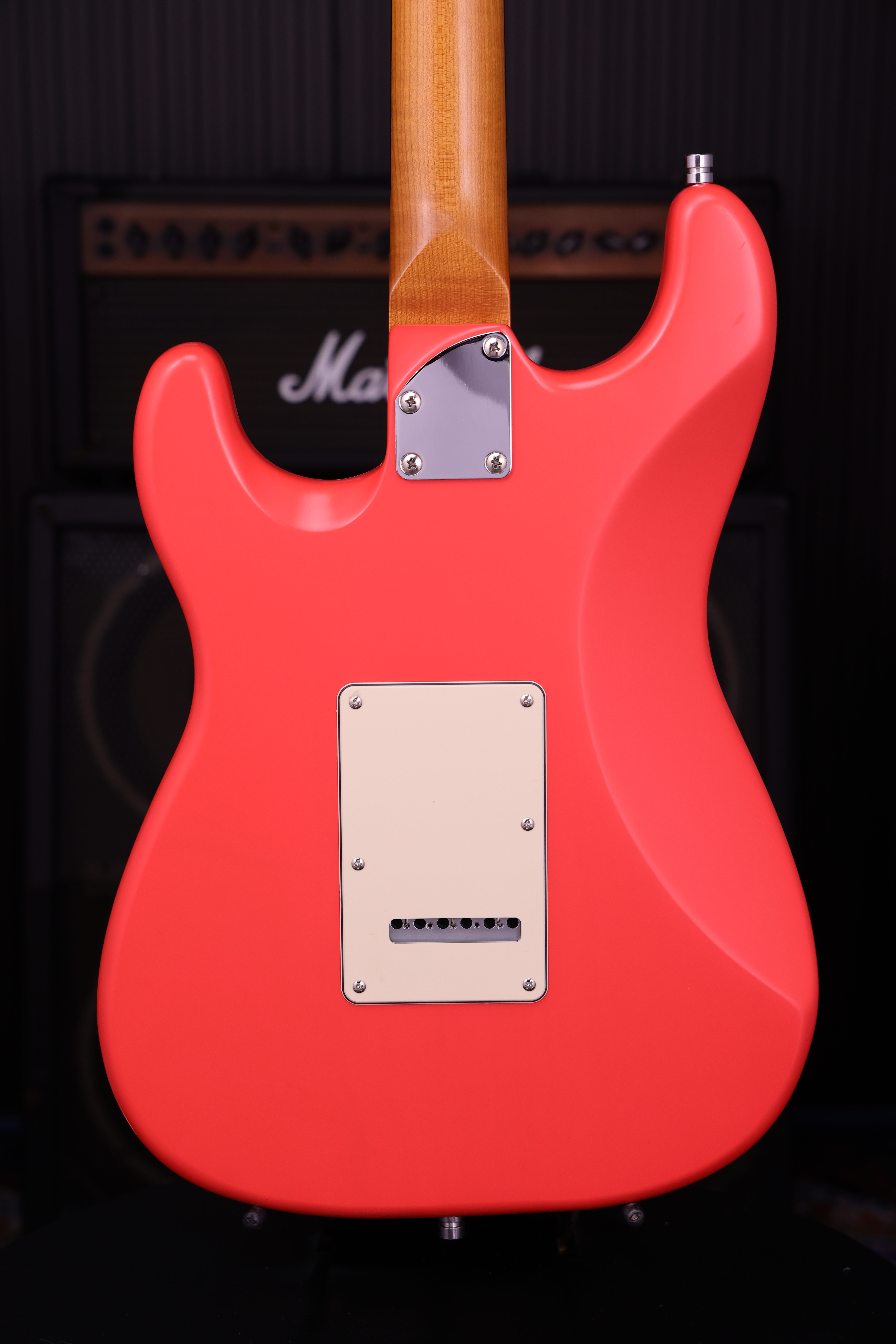 PS-4 Fiesta Red HSS ST-Style E-Gitarre