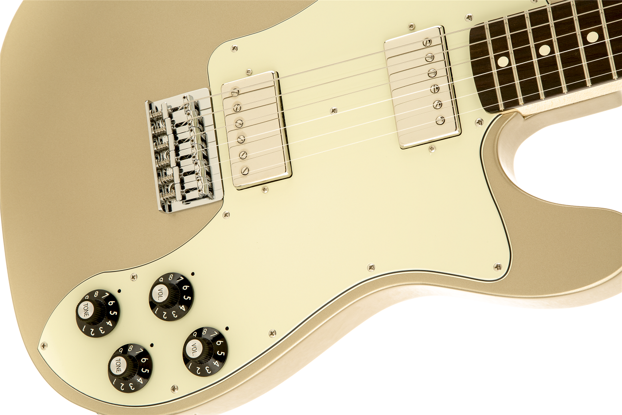 Chris Shiflett Telecaster® Deluxe, Rosewood Fingerboard, Shoreline Gold (Showroom)