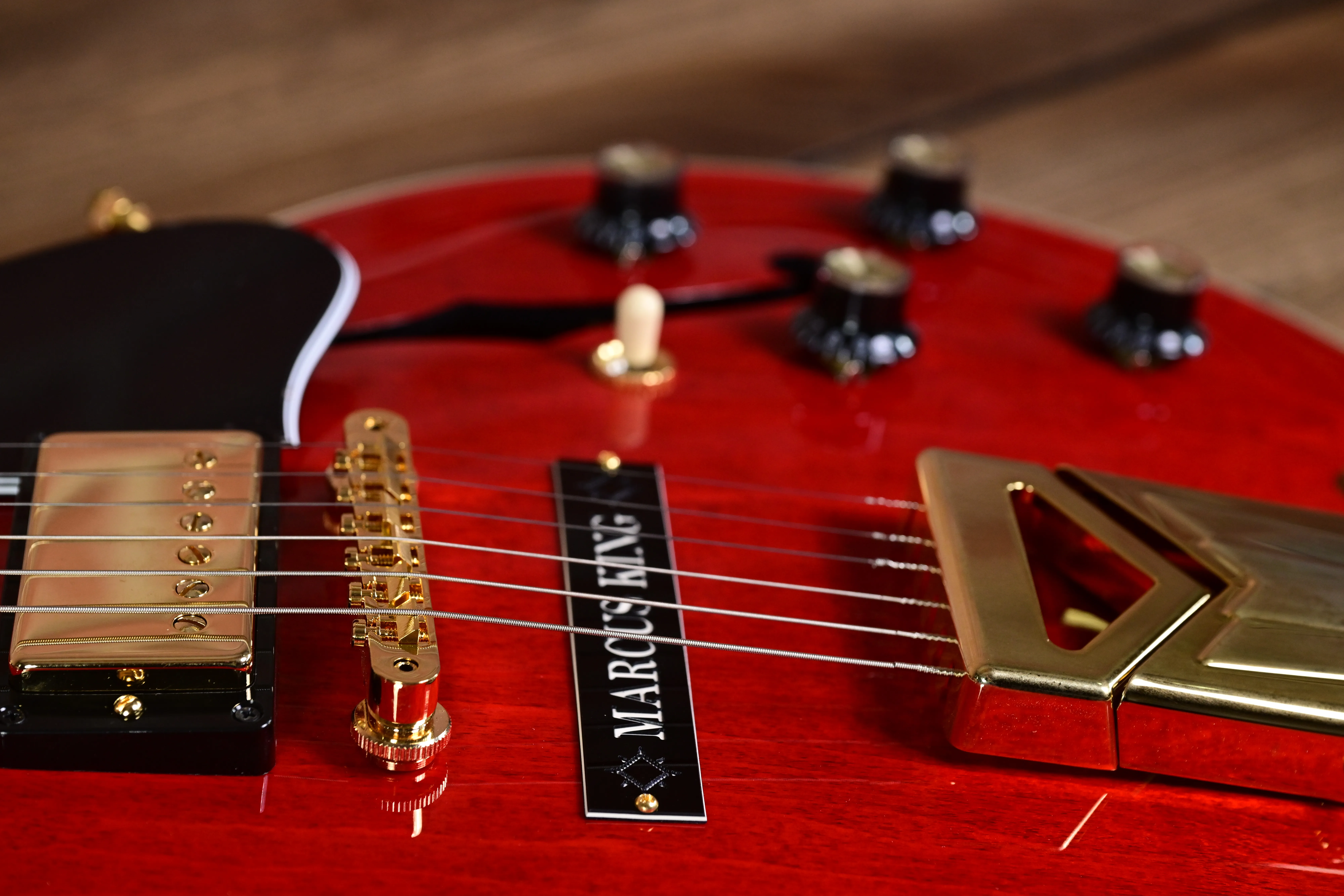 Marcus King ES-345 Sixties Cherry