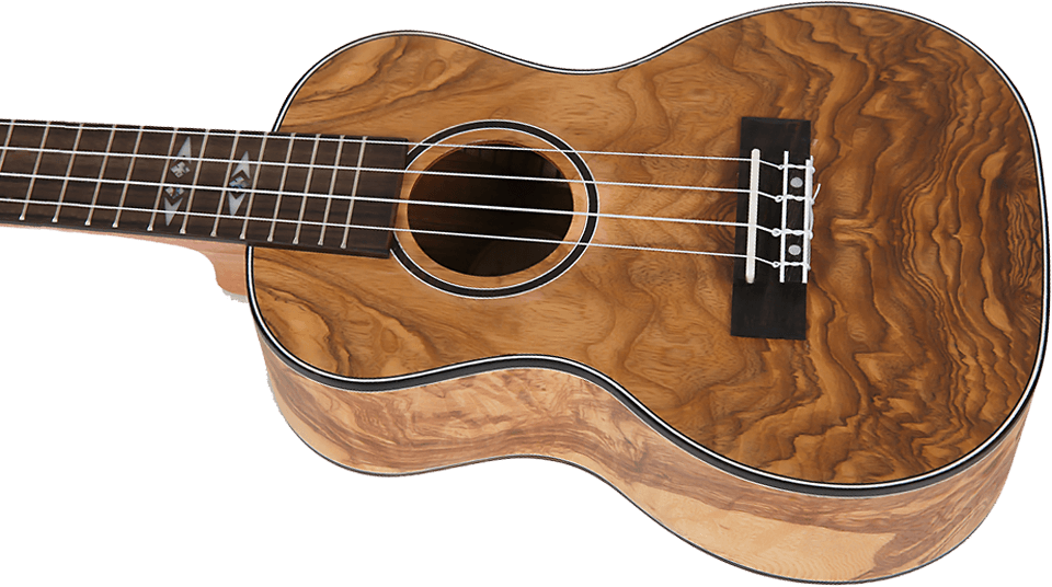 Concert Ukulele Quilted Ash DUC410 QA