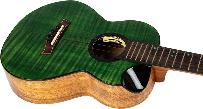 Comet EQ-A Tenor Green Ukulele
