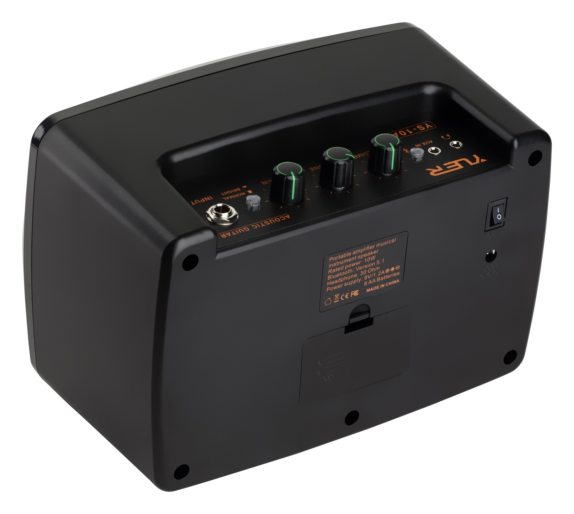 Portable Amp for Acoustic with Bluetooth