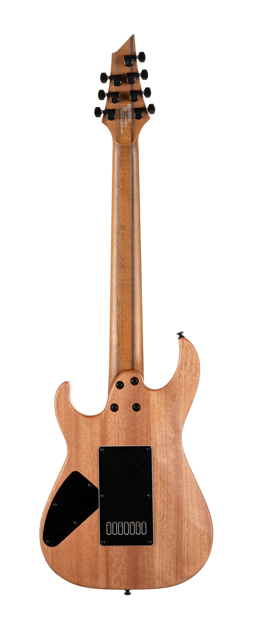 KX707 Evertune Open Pore Black E-Gitarre