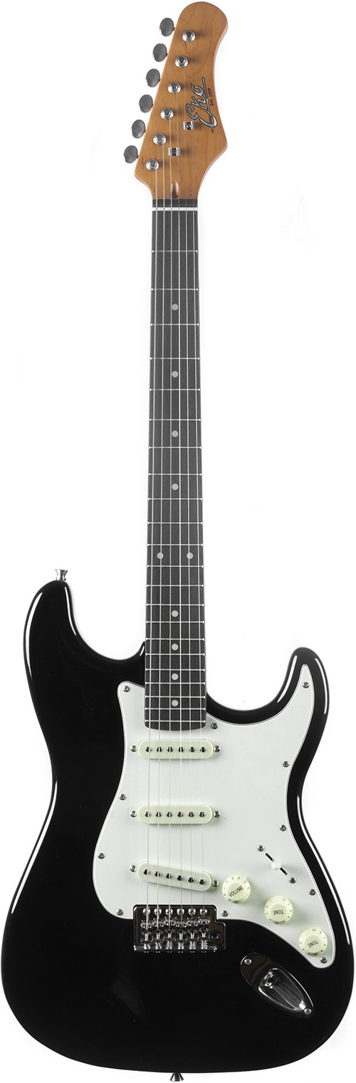 ST-400 E-Gitarre Black