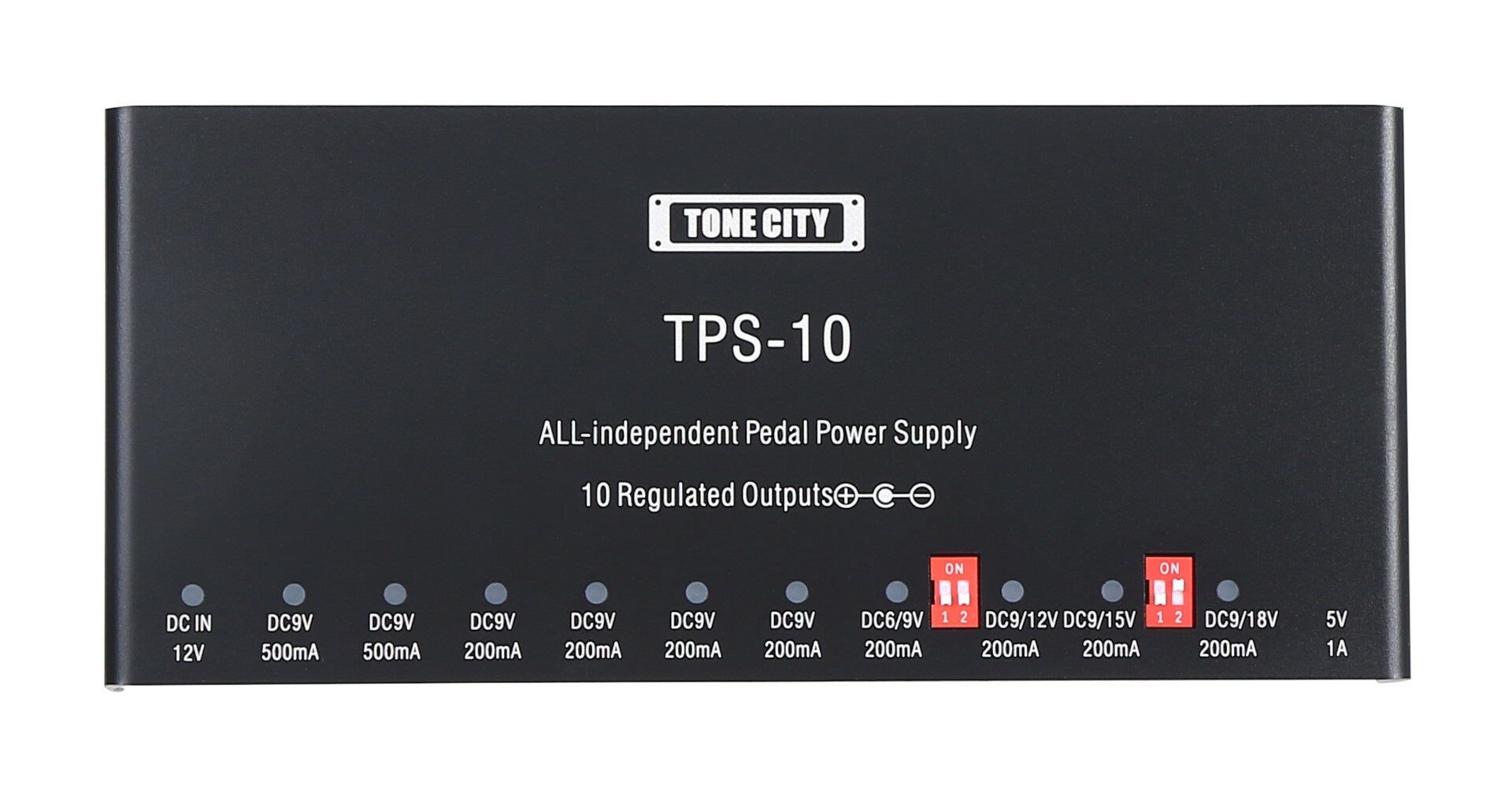 TPS-10 - Multi Power Supply with 10 Outputs