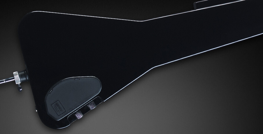 RockBass Triumph Lite, 4-String - Solid Black High Polish