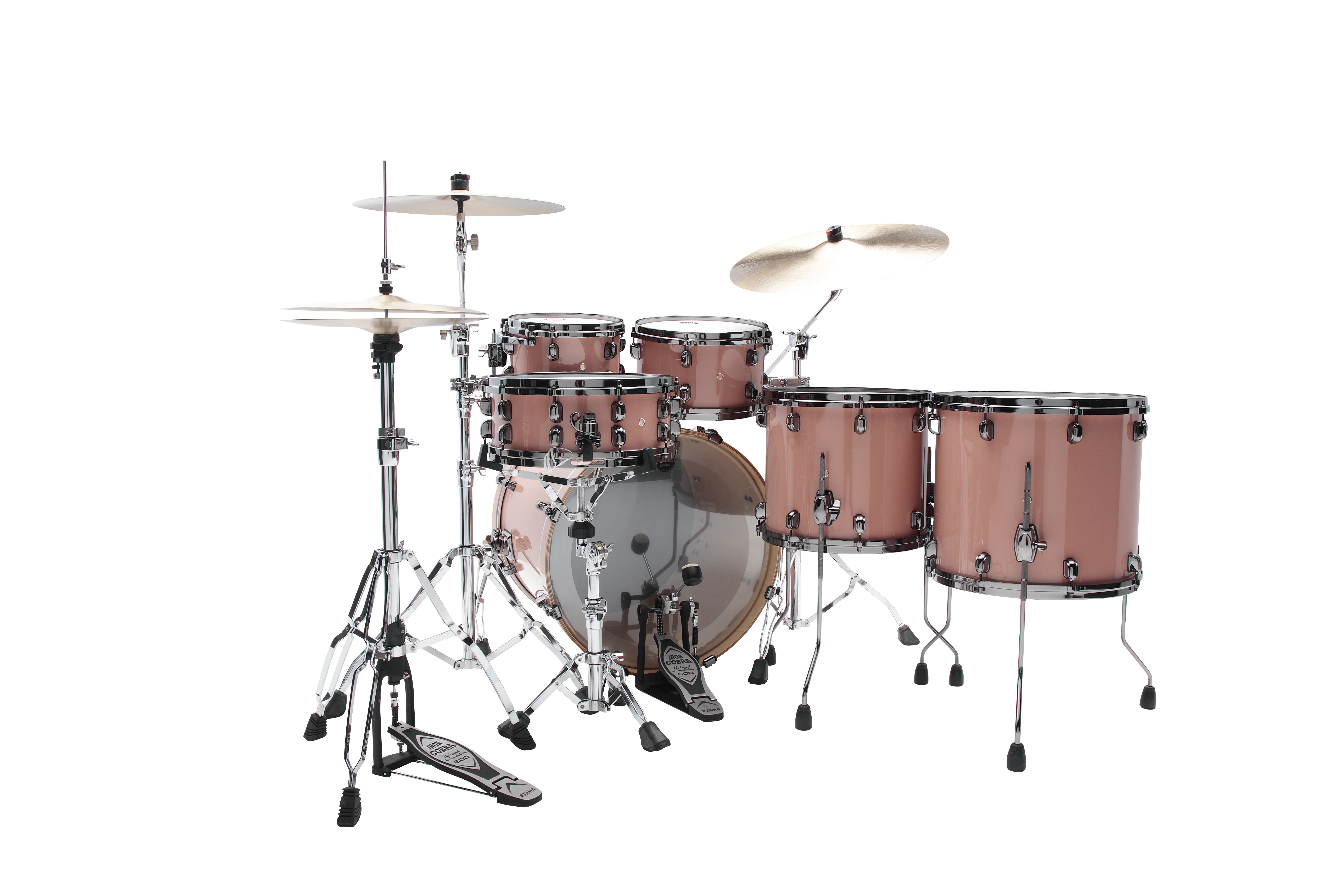 Starclassic Performer Shell Kit 5 teilig - Dusty Rose/ Black Nickel HW