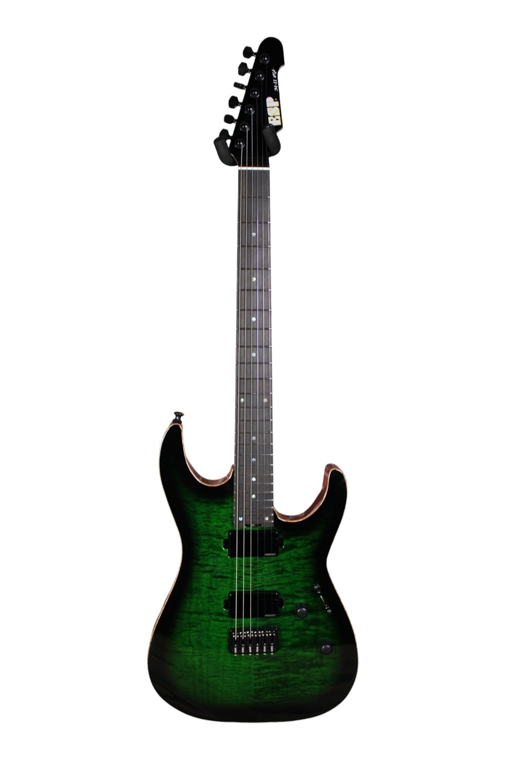 USA M-II HT FM Dark  Green Sunburst Fishman Modern