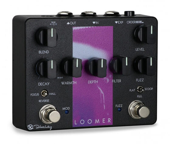 Loomer Fuzz und Reverb Effekt Pedal