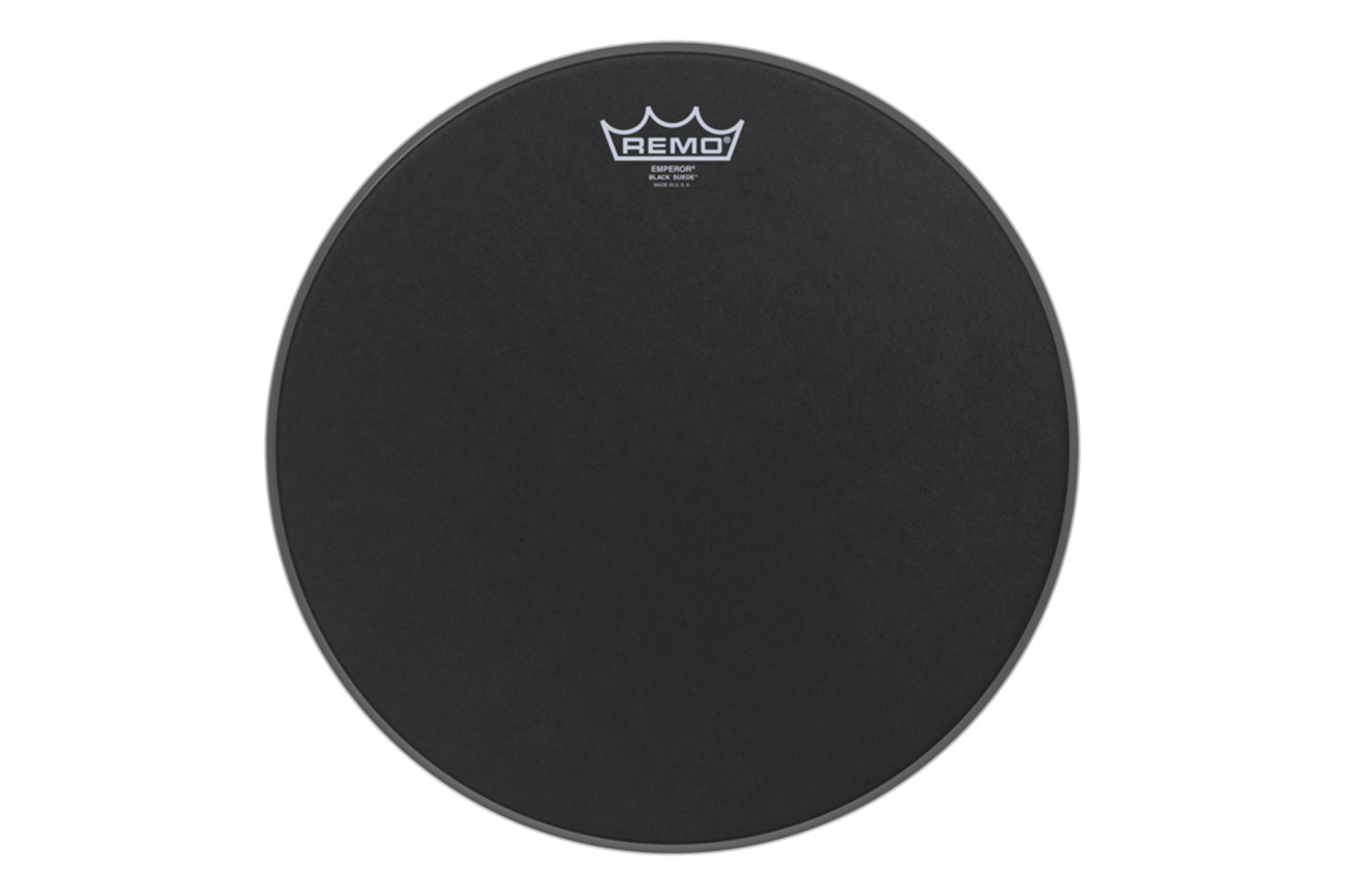 Schlagzeugfell Emperor  Black Suede 14"