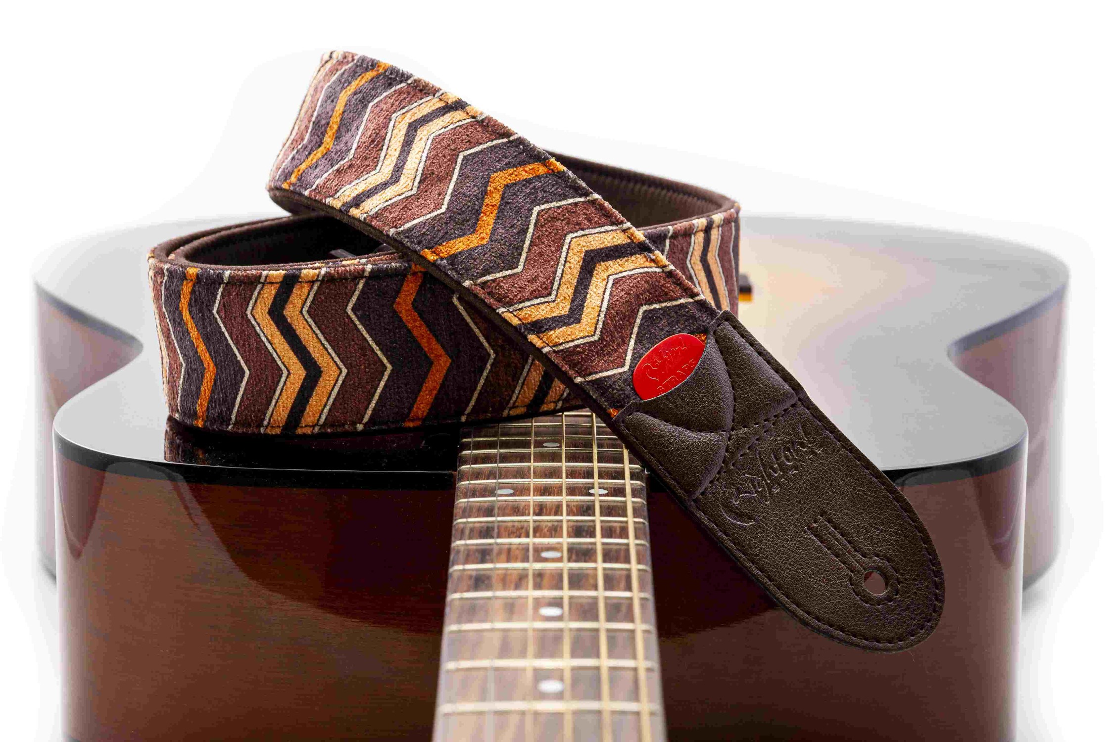 ZIGGY Brown Guitar Strap