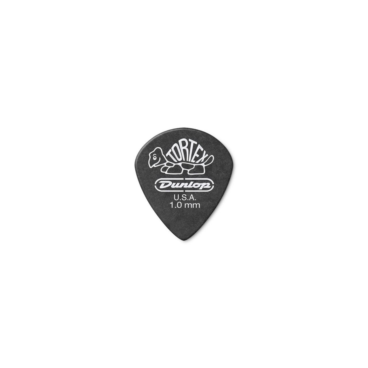Tortex Pitch Black Jazz Picks, Player's Pack, 12 pcs., black, 1.00 mm