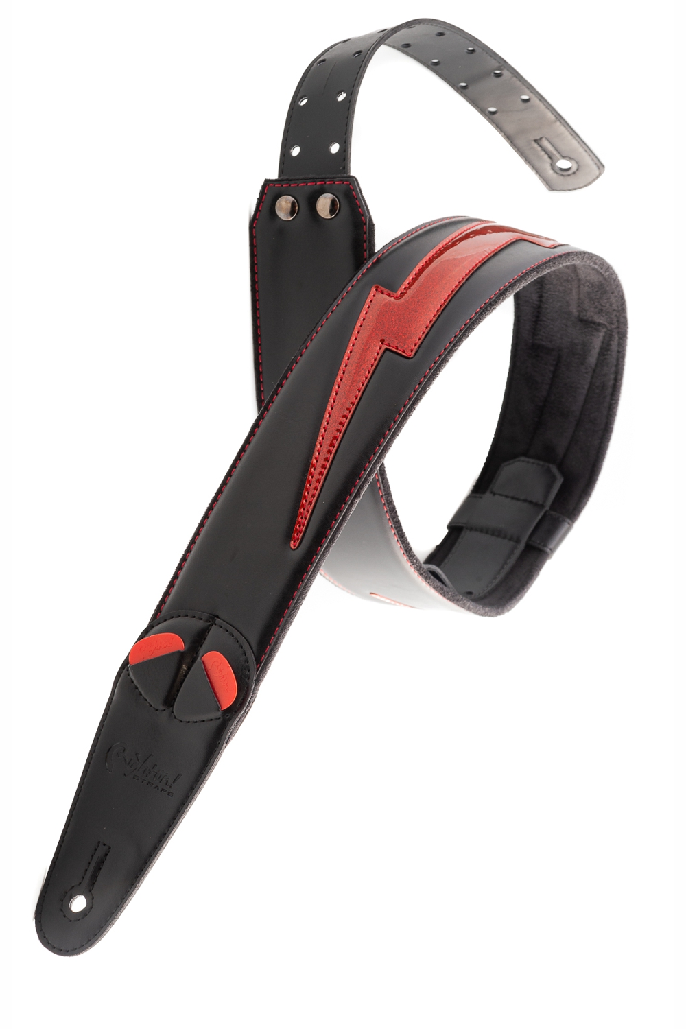 Bolt II Red  Glitter